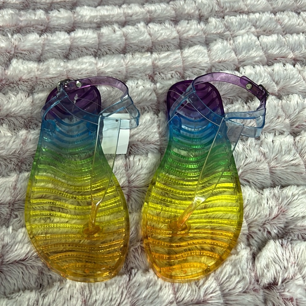 Sun& Stone Colorful sandals size 7